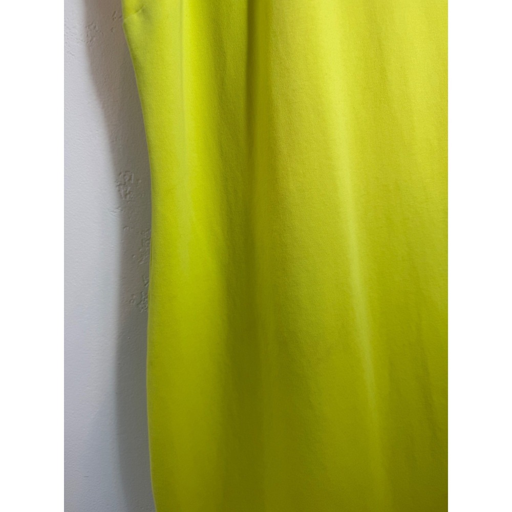 Talbots Eyelet Embroidered Knit Dress Yellow Green Pom Pom Trim Plus Resort 2X - Picture 11 of 11